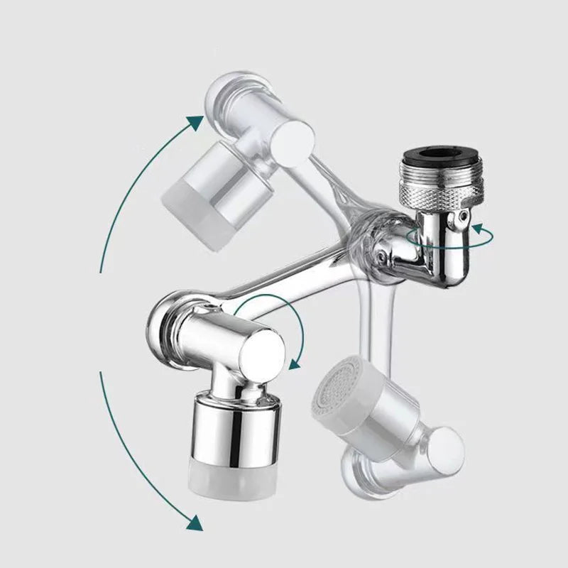 2025 Rotatable Multifunctional Extension Faucet Aerator 1080 Degree Swivel Robotic Arm Water Filter Sink Water Tap Accesorios